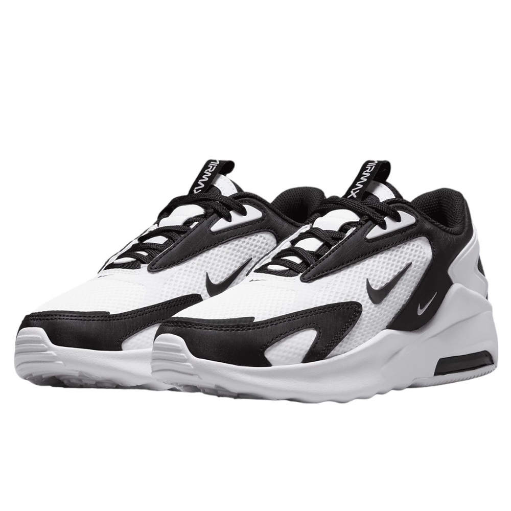 Nike Air Max Black and White Athletic Shoes